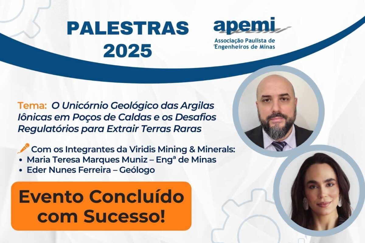 Sucesso da Palestra: O Unicórnio Geológico das Argilas Iônicas em Poços de Caldas