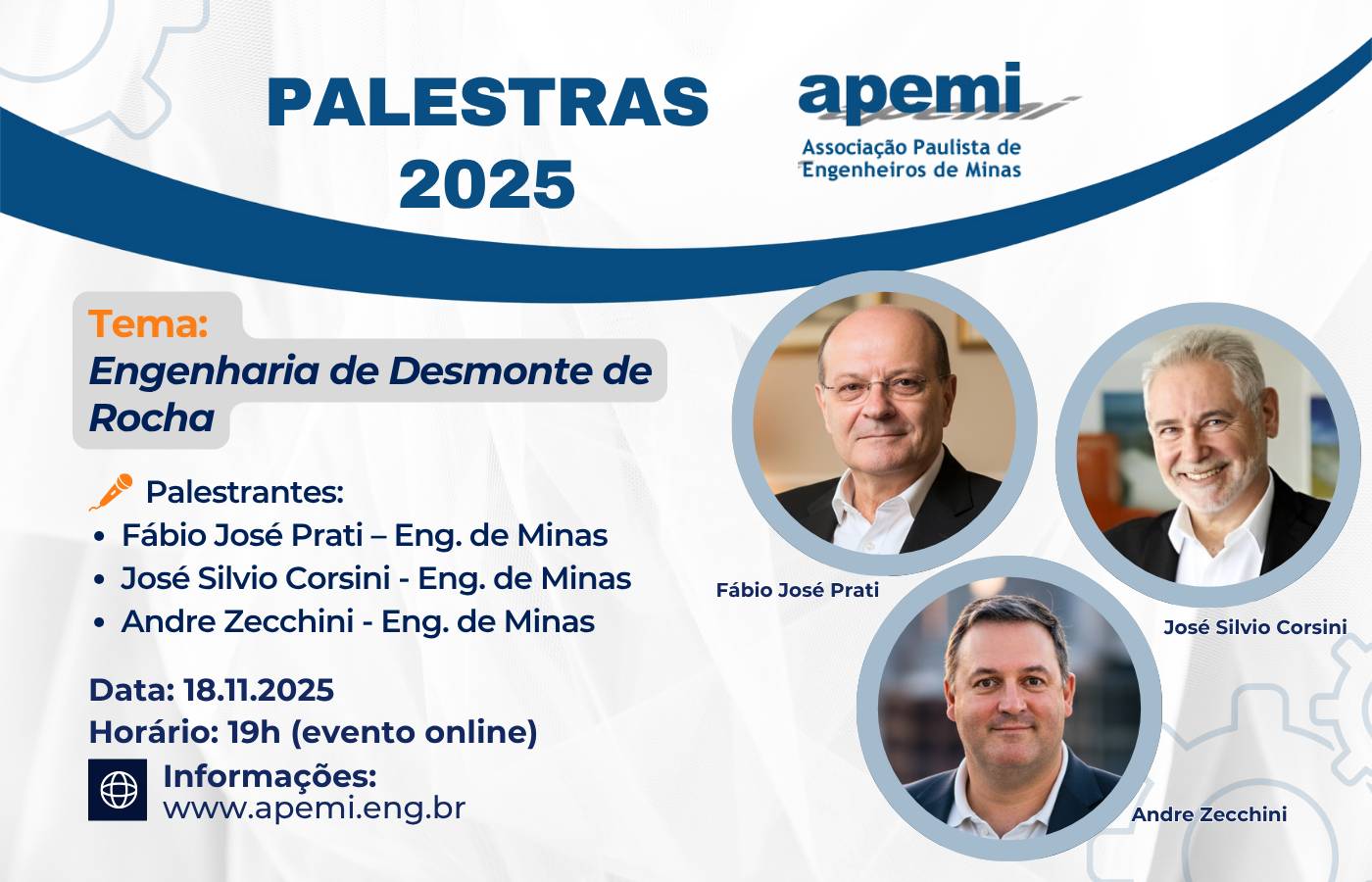 Palestra - Engenharia de Desmonte de Rocha