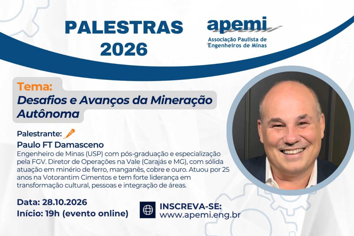 Palestra Desafios e Avanços da Mineração Autônoma