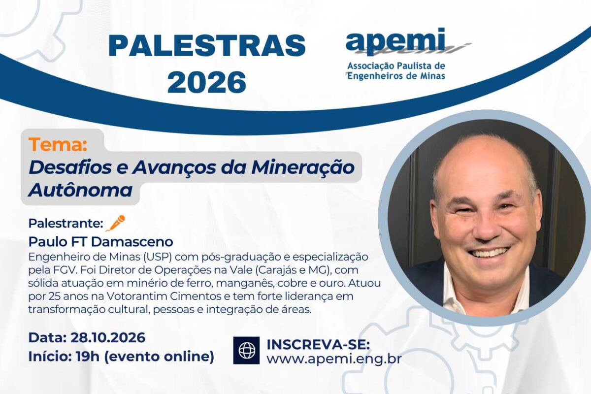 Palestra Desafios e Avanços da Mineração Autônoma