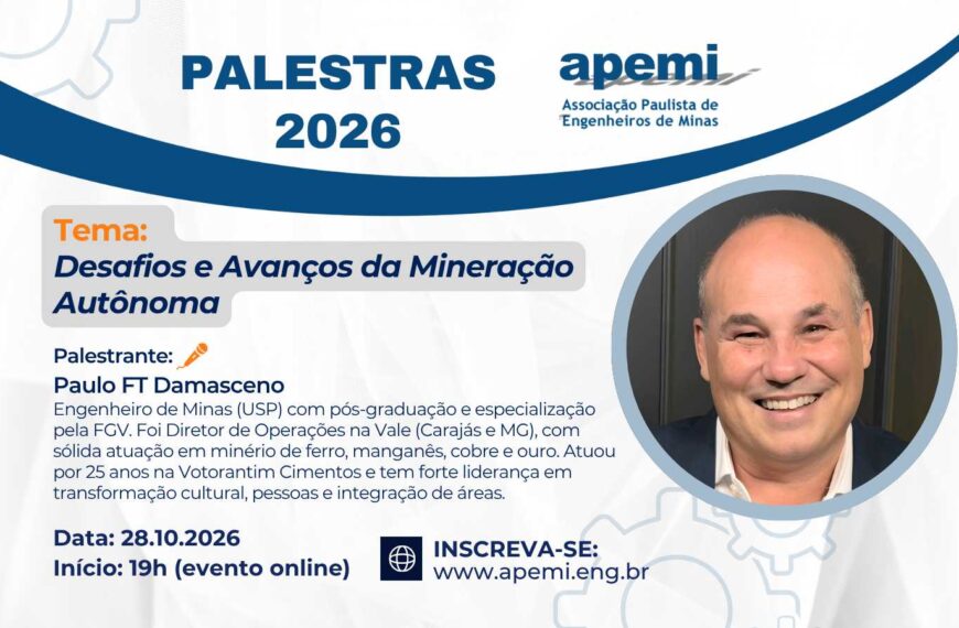 Palestra: Desafios e Avanços da Mineração Autônoma